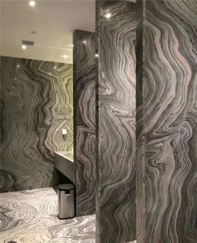 Cloud Wave Marble per a projectes d'interiorisme