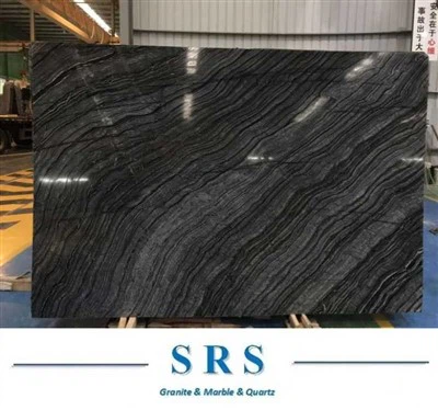 Gran llosa de marbre negre