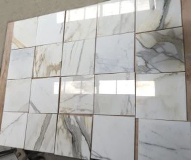 Teula de marbre d'or Calacatta