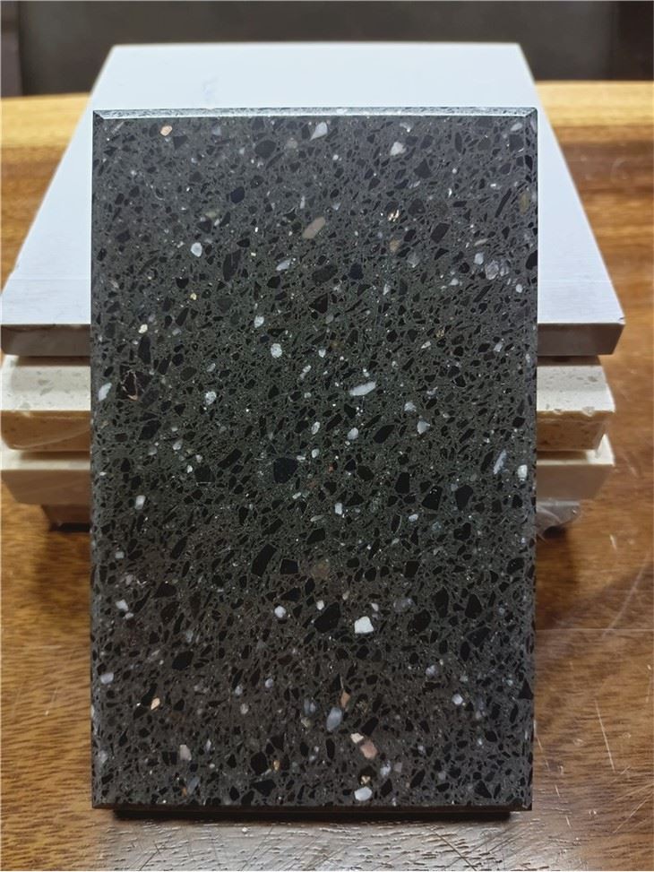 Black Terrazzo Floor