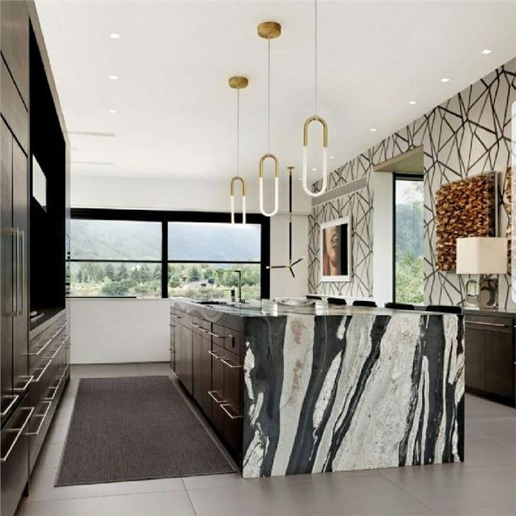 Copacabana Granite Kitchen Island