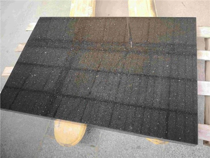 Absolute Black Premium Granite Leathered Honed/matte Polished Flamed Finish