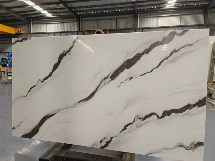 Panda White Nano Glass Slabs