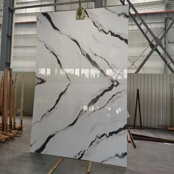 Panda White Nano Glass Slabs