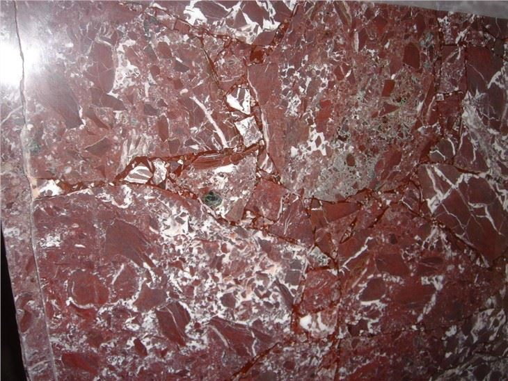 Rosso Levanto Red Marble Slabs For Coffee Table Bathroom Tiles