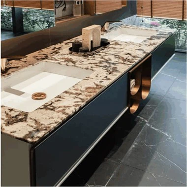Nature Stone Snow Mountain Silver Fox Taulell de marbre de luxe