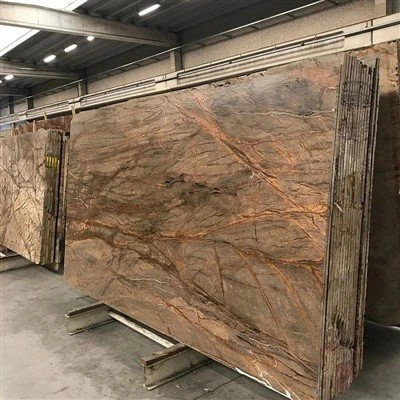Granit marró de la selva tropical per a llosa/taulell/taula