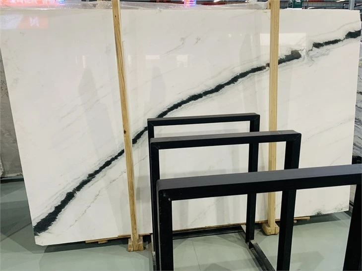 White Panda Marble Slabs