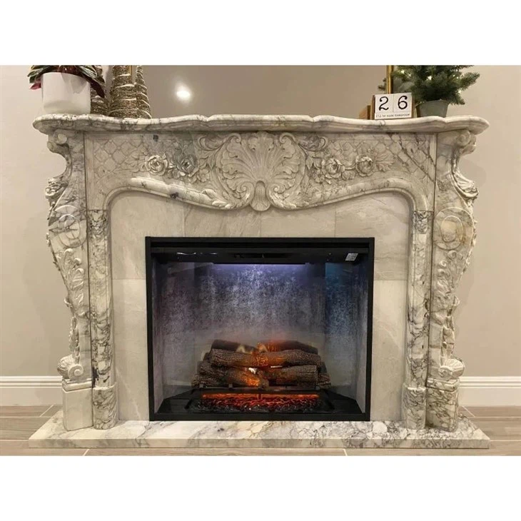 marble for a fireplace